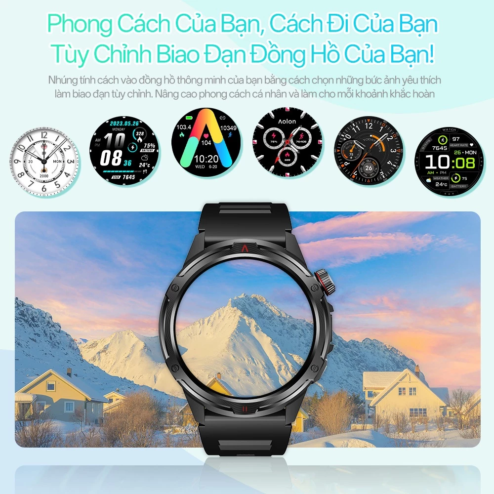 AOLON TETRA R4 AMOLED màn hình